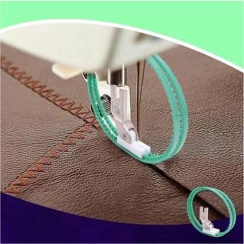 4pcs Double Sided Roller Presser Feet Sewing Machine Ring Roller Foot Double Roller Left-right Single Side Roller Presser Foot