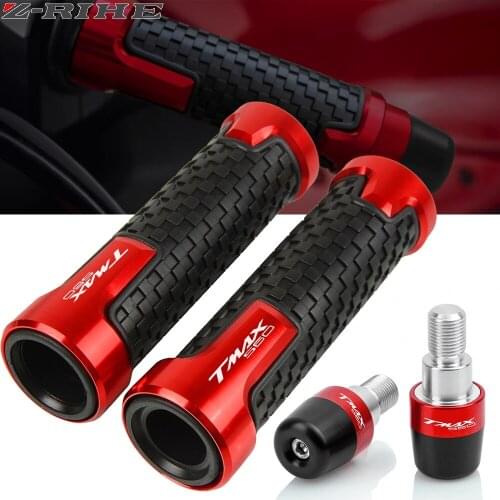 TMAX 560 Motorcycle 7/8" 22MM Handlebar Hand Grips Handle Bar End Cap FOR YAMAHA Tmax560 T-MAX560 Tmax T-MAX 2019-2021 2020 2018