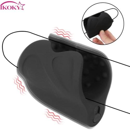 Glans Vibrator Male Masturbator Penis Extender Delayed Ejaculation 10 Modes Sex Toys for Men Penis Delay Trainer Blowjob