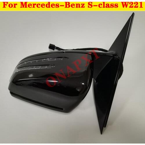 Car Outside Rearview Mirror Rear View Side Mirror 2218101176 2218101276 For Mercedes-Benz S-class W221 S350 S400 S450 S550 S600