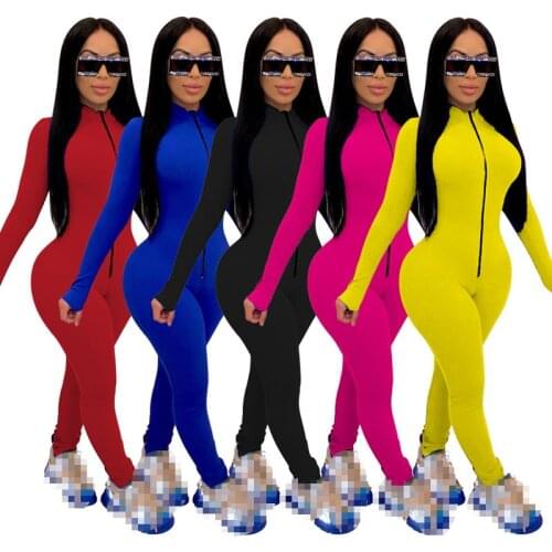 Jumpsuit women overall summer clothes long sleeve jumpsuit rompers women jumpsuit summer clothing