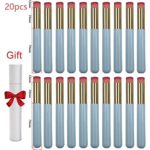 10/20PCS Eyelashes Extension Cleaning Brush Blackhead Remover Eyelash Cleaning Brush Lash Shampoo Extensions Cleanser Tools