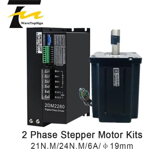 110J18150 110J18165+2DM2280 110 2 Phase Stepper Motor Driver Set 21NM 24NM