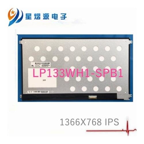 13.3 inch laptop lcd screen LP133WH1-SPB1 FIT LTN133HL10-201 B133HAN02.3 FOR HP X2 1366X768 30PIN
