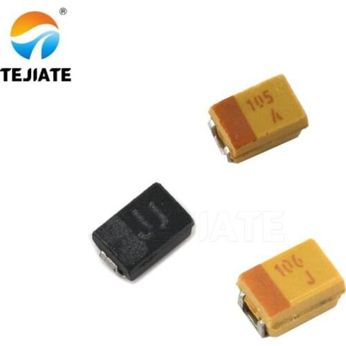 20PCS Tantalum capacitor type P 0805 patch 6.3V/10V 10uF 1uF 22uf