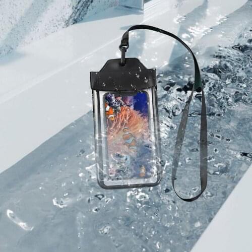 6.5 Inch Floating Phone Case Pouch Waterproof Underwater Dry Bag Universal Waterproof Phone Case Mobile Cover For Water Sports