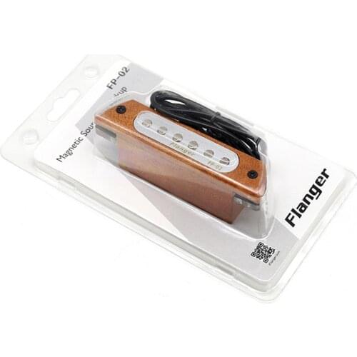 Acoustic Folk Wood Guitar Sound Hole Pickup Magnetic Guitarra Pickups for 39"/40"/41"/42" Guitar Accessories FP-02