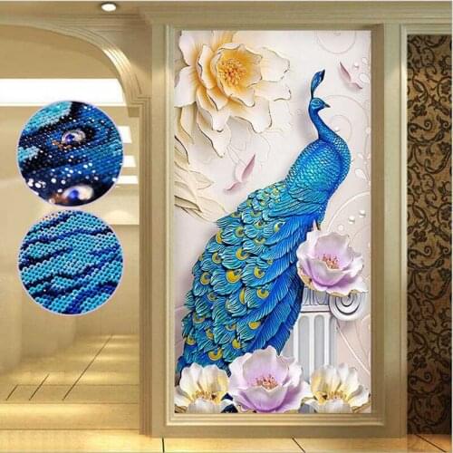 Special Shaped Diamond Painting peacock Handicraft Needlework 3d Drill Mosaic DIY full Diamond Embroidery Animalnew arrival