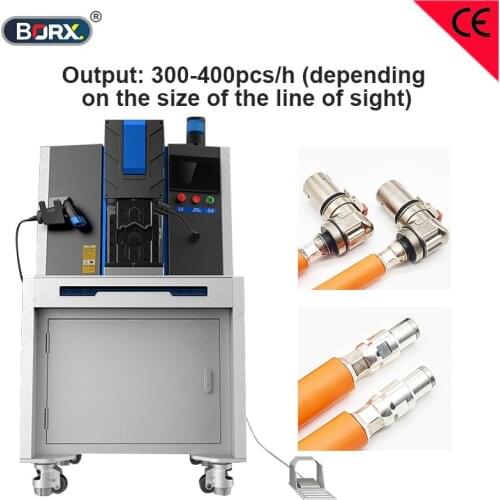 Automatic CNC Servo Terminal Crimping Equipment wire harness copper lugs clamp equipment