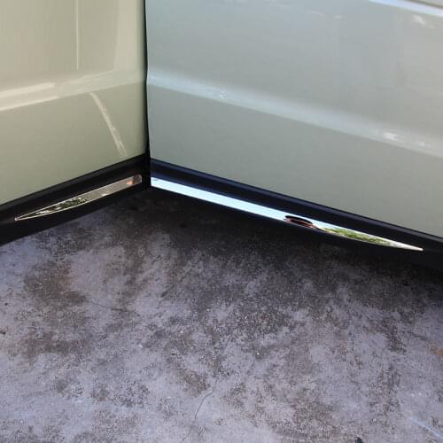 Stainless Steel Car Side Molding Decoration Trim For Land Rover Range Rover Sport 2014-2016 Free Shipping