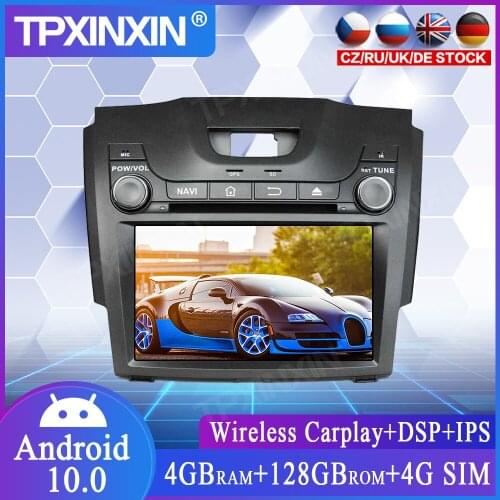 128G Android 10 Car GPS Navigation Player For Chevrolet TRAILBLAZER/Holden/S10/ISUZU D-MAX Colorado Car Radio Tape Recorder