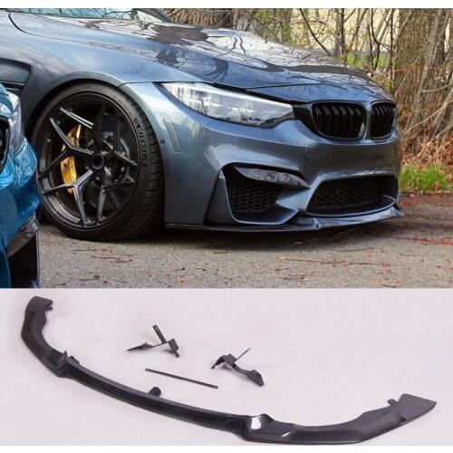 C-0S Style Carbon fiber 1:1 Front Lip Spoiler For BMW F80 M2 F82 M4