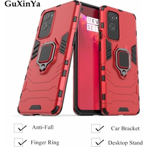 Phone Case For Oneplus 9 Pro Back Cover For Oneplus 9 Pro Funda Luxury Armor Magnetic Back Cover One plus 9 Pro Kickstand Bumper