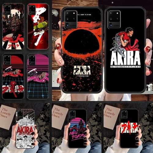 Anime AKIRA Phone case For Samsung Galaxy Note 4 8 9 10 20 S8 S9 S10 S10E S20 Plus UITRA Ultra black tpu shell pretty prime art