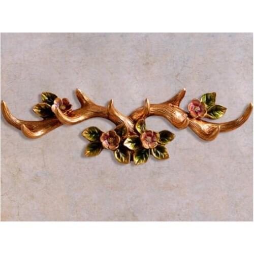 European style decorative wall hanging hook antlers creative coat rack row hook bedroom wall decoration hook clothing store