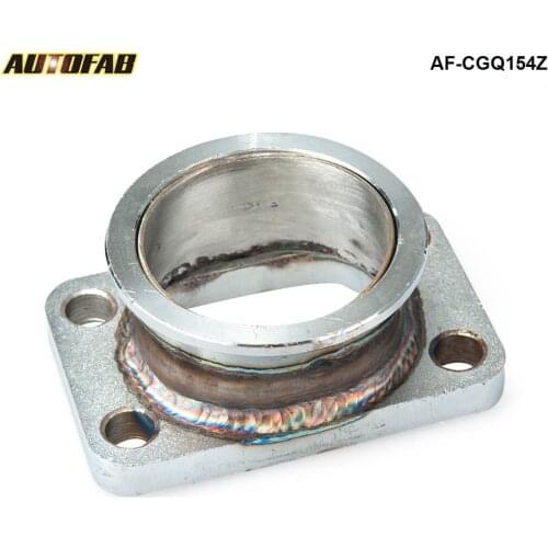 2.5''V-Band Adapter Flange For T3 4 Bolt Turbo Stainless Steel SS V Band Adaptor For Toyota Acura Honda BMW AF-CGQ154Z