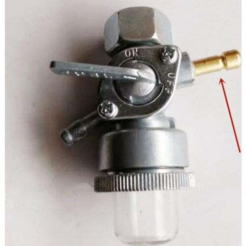 G100 FUEL VALVE TWIN NOZZLE FEMALE THREAD FOR HONDA GK/G150 G200 G300 G400 ED1000 EG1000 E/ES4500 F500 SHUTOFF PETCOCK COCK TAP