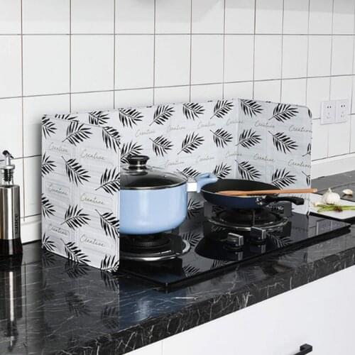 Cactus Kitchen Stove Foil Plate Prevent Oil Splash Cooking Baffle Tools Aluminum Foil Oil Block Oil Guard Home Cooking Utensils