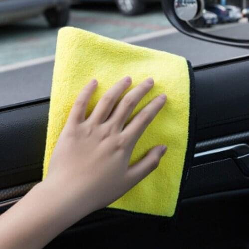 Extra Soft 30*30 30*60 30*40cm Car Wash Microfiber Towel Plush Cleaning Drying Cloth Car Care Cloth Household Cleaning