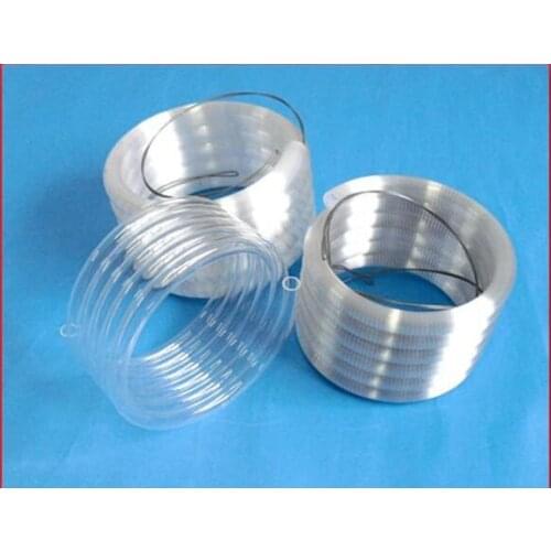 Clear spiral quartz tube for Muffle furnace and heater tube