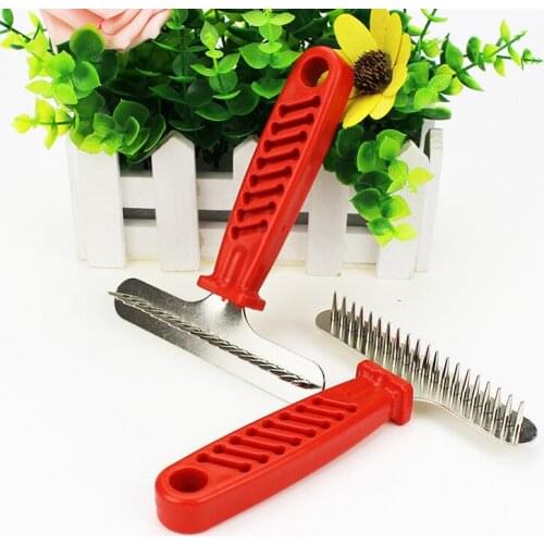 Pet Grooming Supplies Cat Hair Remover Comb Dog Grooming Comb Cat Massage Comb Pet Hair Remover Brush Pet Dog Hair Cleaning Tool