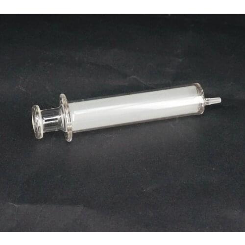 20ml Glass Syringe Injector Dosage Precision Ideal Lab Sampler Glassware