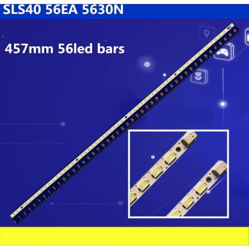 2pcs 457mm LED Backlight strip 56 Lamp for LED40IS97N 40TF1C LJ64-02267A SLED SLS40 56EA 5630N LC40IS88EN LJ64-02268A LTA400HF
