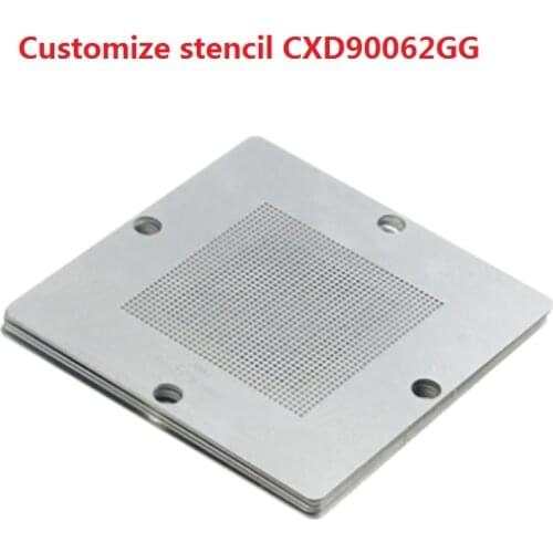 Direct Heating 80*80 90*90 BGA Stencil For CXD90062GG CXD 90062 GG SSD Chip Reballing Template Repair Tools
