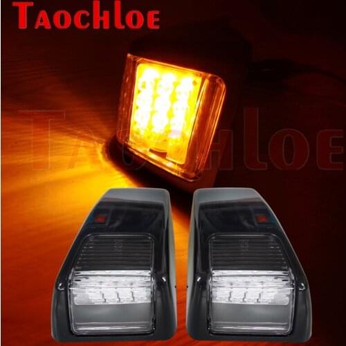1 Pair 24V LED Corner Lights Turn Signal Lamp For VOLVO FM FH Heavy Truck Right And Left