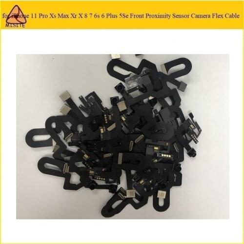 10Pcs Tested Little Cam for iPhone 11 Pro Xs Max Xr X 8 7 6s 6 Plus 5se Front Small Sensor Proximity Facing Camera Flex Cable