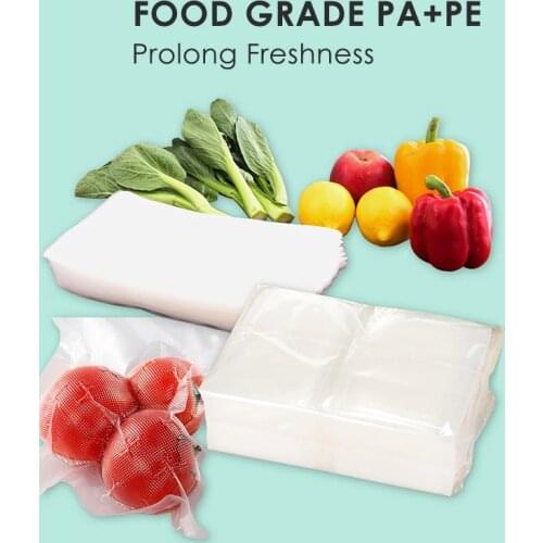 100pcs/lot Vacuum Bags Packaging Machine Helper Sous Vide Cooking Tools BPA-Free Plastic Bags Kitchen Storage Accessories