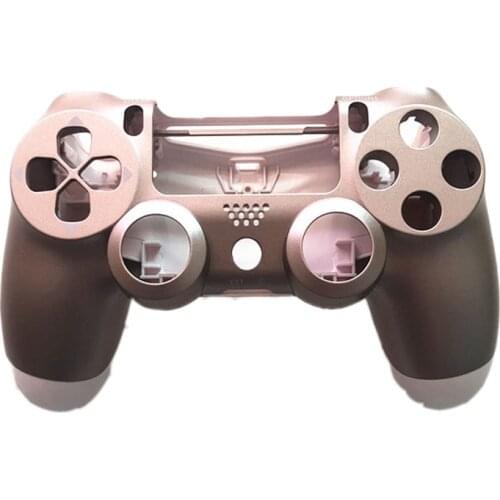 PS4 Pro 4.0 Controller Rose Pink Case Soft Smooth Housing Shell Cover For Playstation 4 Pro V2 Dualshock 4 Pro JDS 040 JDM 040
