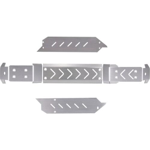 GoolRC Stainless Steel Chassis Protection Plate for 1/10 TRAXXAS MAXX RC Car Remote Control Parts