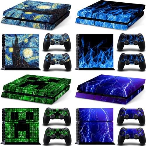 For PS4 Console and Controllers stickers For ps4 skin sticker For PS4 Vinyl sticker for ps4 sticker