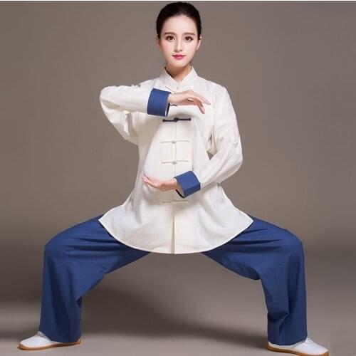 Tai chi clothing uniform clothes wudang women kung fu uniform shirt pants suit tai chi costume TA556