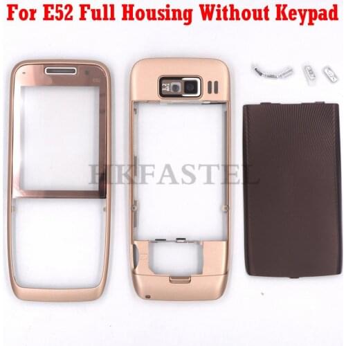 For Nokia E52 Brandnew Full Complete Mobile Phone Housing Cover Case ( Without Keypad) No Keyboard + Tools Free Shipping