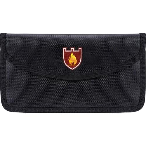 Anti - Signal Interference Package Fireproof Document Bags For Money Jewelry Etc Fireproof Burn - Proof Package Valuables Kit