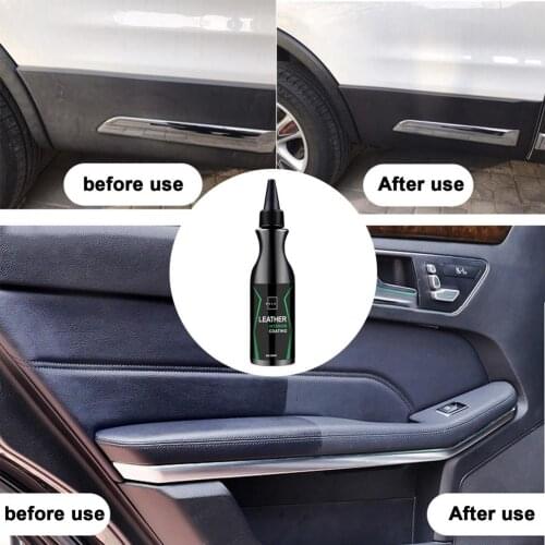 120ml Car Interior Refurbishment Cleaner Auto Maintenance Care Plastic Parts Dashboard Door Clean Retreading Repair Agent Liquid