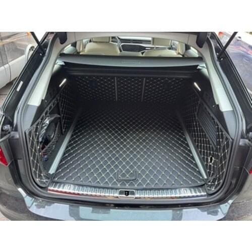 High quality! Special car trunk mats for Audi A6 Avant 2021-2018 C8 durable waterproof cargo liner mats boot carpets for A6 2020