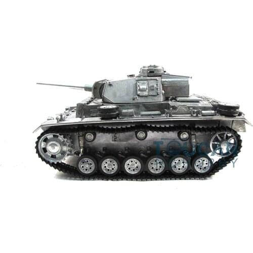 100% Metal Mato 1/16 Panzer III RTR RC Tank BB Shooting Pellet Metal Clolor 1223 TH00653