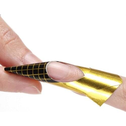 100pcs/set New Hot Nail Art Tip Extension Form for Acrylic UV Gel Nail Art Tools