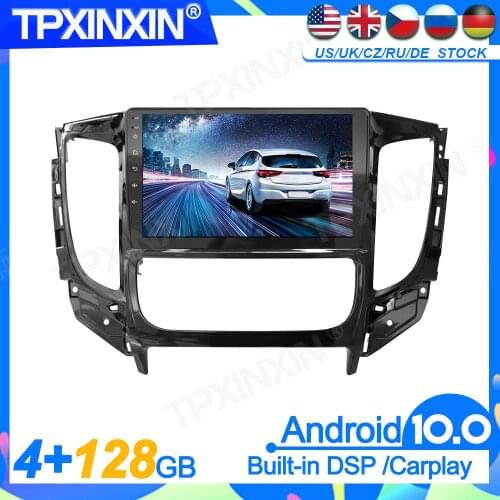 128G Android For Mitsubishi Triton L200 2015-2018 Car Player Stereo GPS Navigation Multimedia Auto Radio Head Unit Tape Recorder