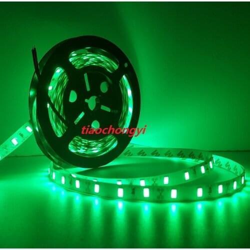 5M DC12V Green 5630 SMD 300LED Strip light flexible 60led/m non-waterproof IP20