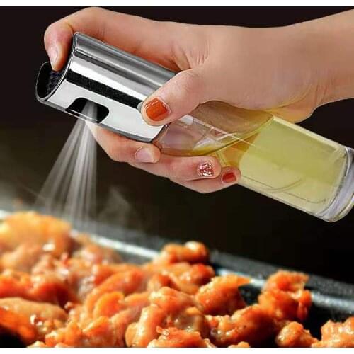 Barbecue olive oil spray bottle, pressed barbecue vinegar bottle, pump, sauce, kitchen cooking oil sprayer