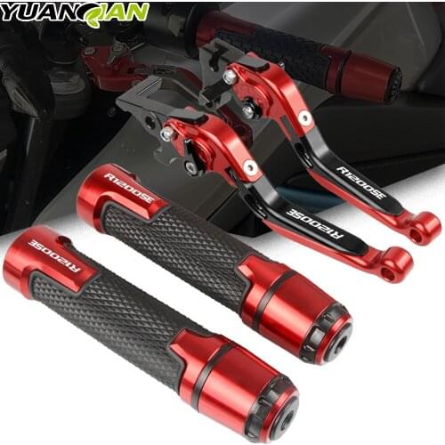 For BMW R1200SE R 1200SE 2010 2011 2012 2013 Motorcycle Aluminum Adjustable Brake Clutch Levers Handlebar Grip Handle Hand Grips