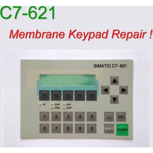 C7-621 6ES7621-1AD02-0AE3 Membrane Keypad for HMI Panel repair~do it yourself, Have in stock