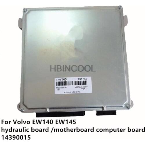 For Volvo EW140EW145 hydraulic board motherboard computer board 14390015 high quality excavator accessories free mail