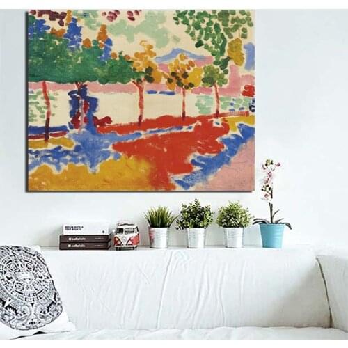 Andre Derain Landscape Wall Art Canvas Painting Posters Prints Modern Painting Wall Picture For Living Room Home Decor Artwork