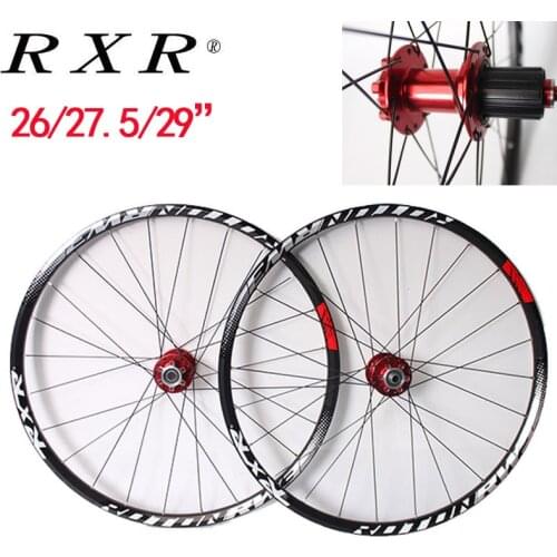 RXR-RW3 Road Mountain Bike Wheelset 700c Bearing Wheel Front Rear Wheel Set 7-11 Speed V Brake Fit Shimano Cassette