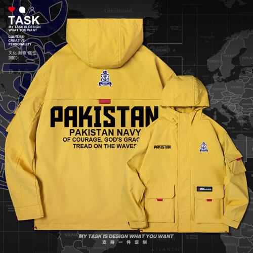 Pakistan PAK Pakistani Islam men jacket hooded Navy logo army fan clothing new mens windbreaker jackets coat autumn clothes